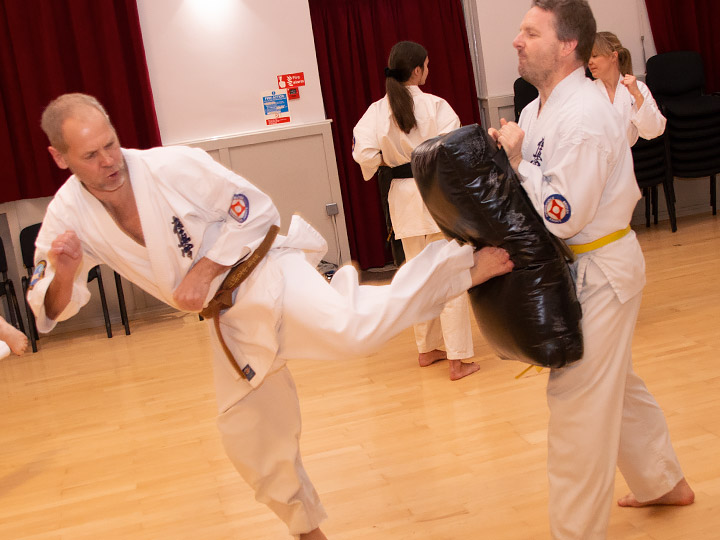 Karate fitness training in Dunmow